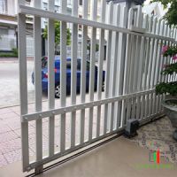 Mẫu cổng sắt hộp đẹp tphcm