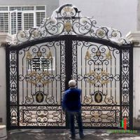 Mẫu cổng sắt đẹp hiện đại hiện nay