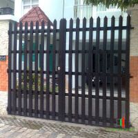 Cổng sắt 2 cánh đơn giản đẹp giá rẻ