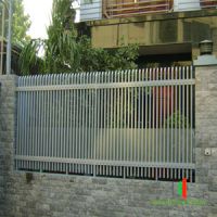 Mẫu hàng rào sắt hộp đẹp